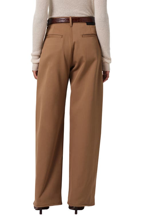 Citizens Of Humanity Ayla High Waist Wide Leg Pants In Nut