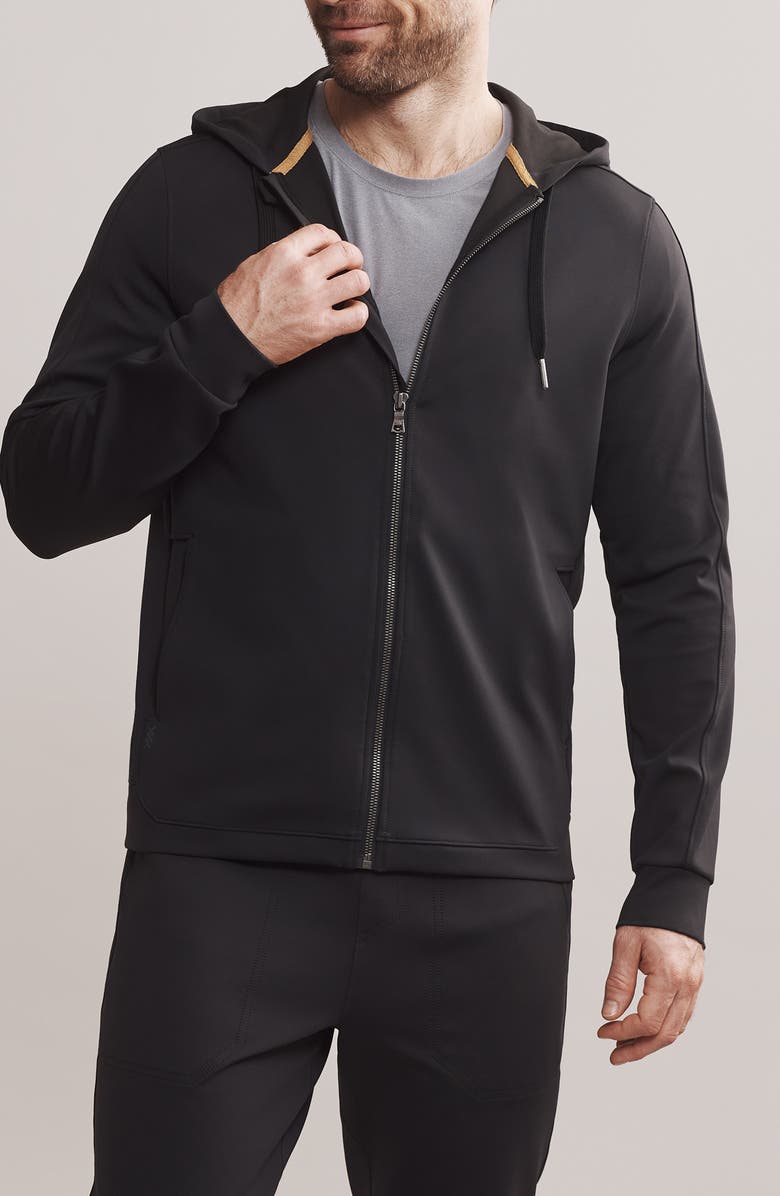 Rhone Spar V2 Zip Hoodie, Main, color, Black