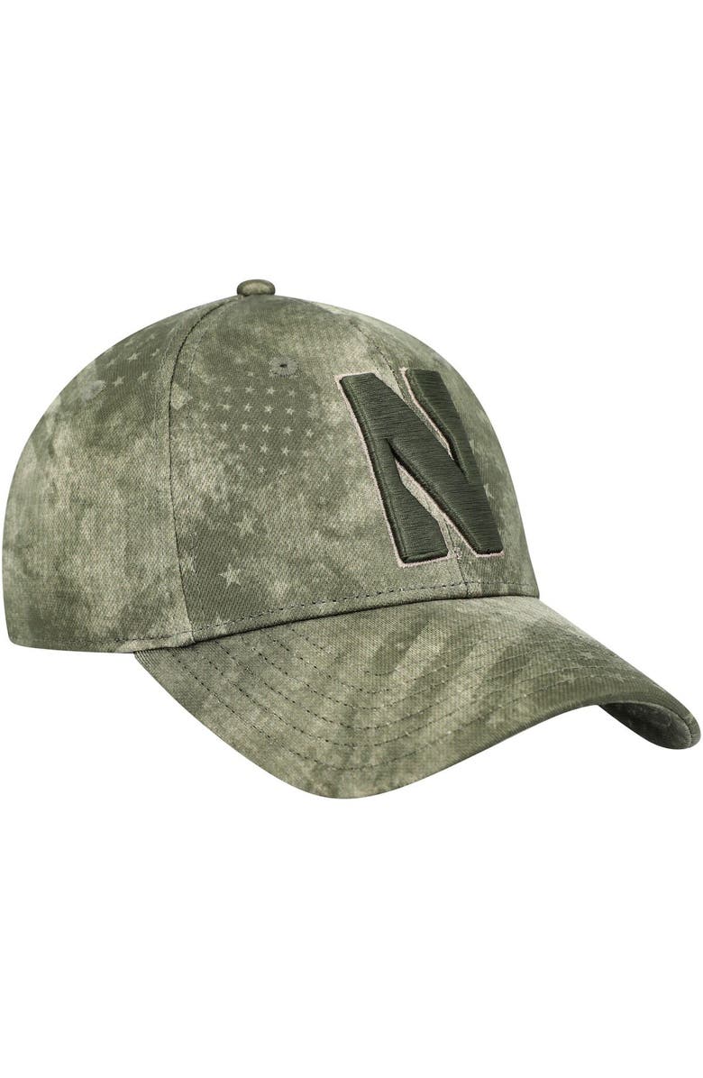 Under Armour Men's Under Armour Camo Northwestern Wildcats Blitzing Performance Adjustable Hat, Alternate, color, 