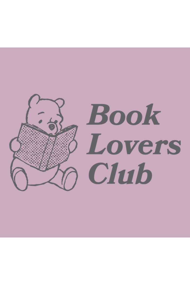 Junior's Book Lovers Club Sweatshirt, Alternate, color, Lavender