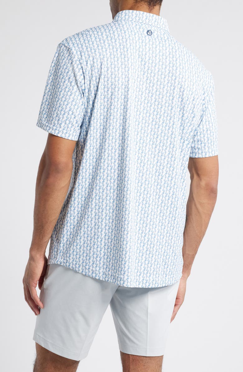 Swannies Erick Floral Golf Polo, Alternate, color, 