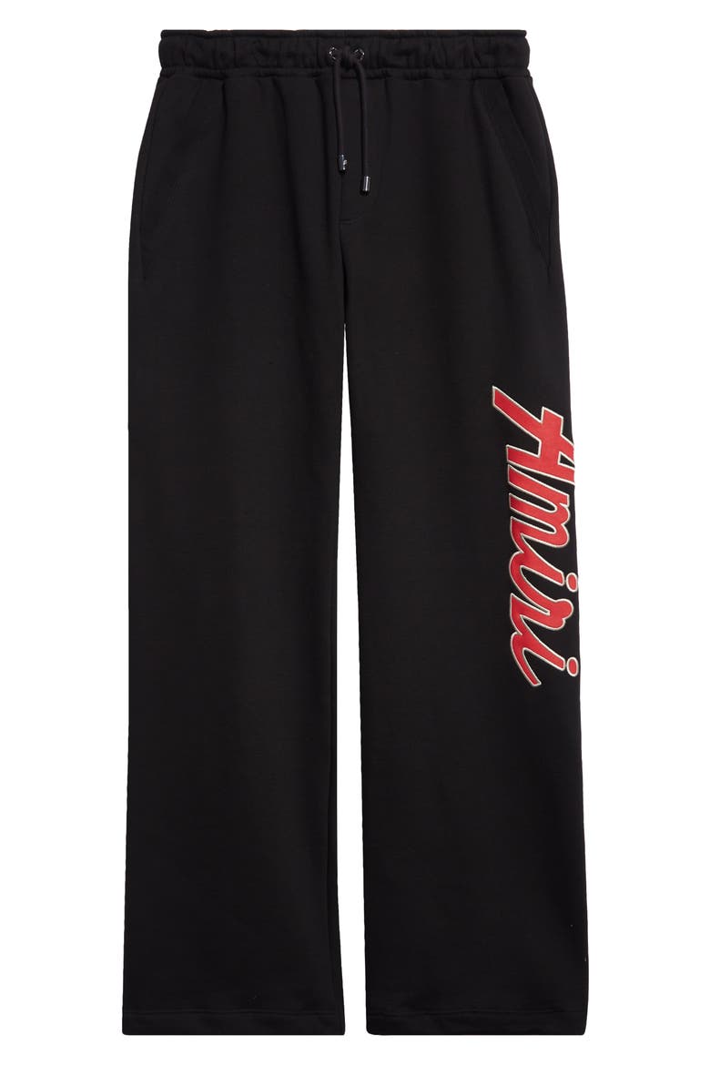 City Cotton Logo Graphic Sweatpants, Alternate, color, BLACK