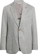 Jack Victor Hampton Textured Wool Blend Mélange Comfortwear Sport Coat