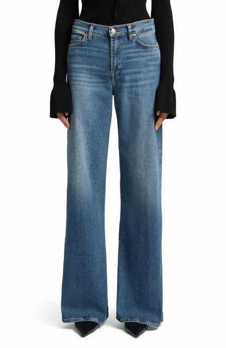 7 For All Mankind Lotta Wide Leg Jeans