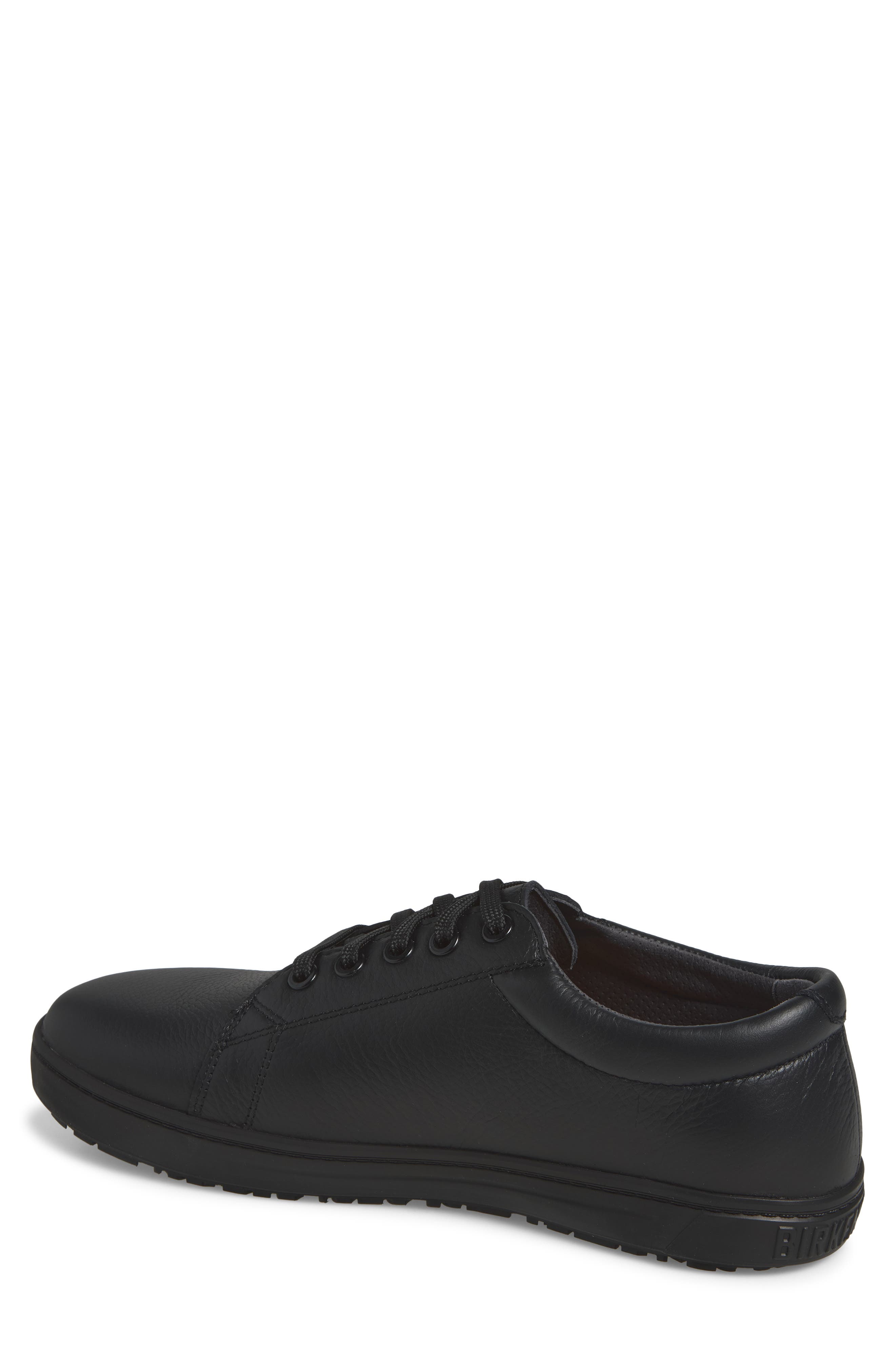 QO 500 Leather Sneaker, Alternate, color, BLACK
