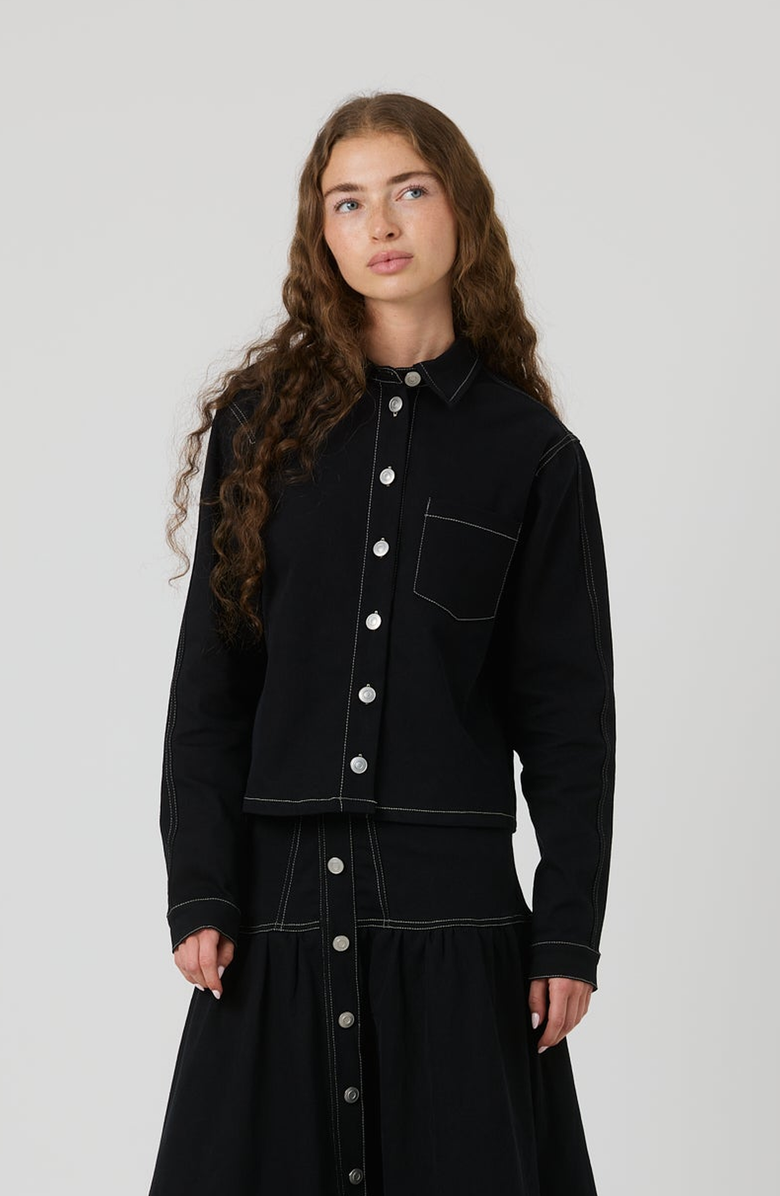By Tess Collection Blake Jacket, Main, color, Black