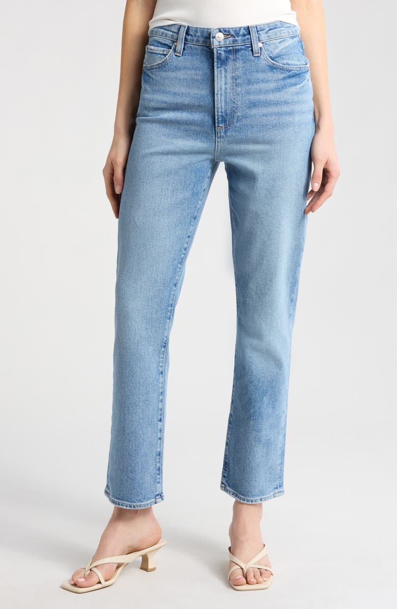 PAIGE Billy Straight Leg Jeans, Main, color, Leeladest