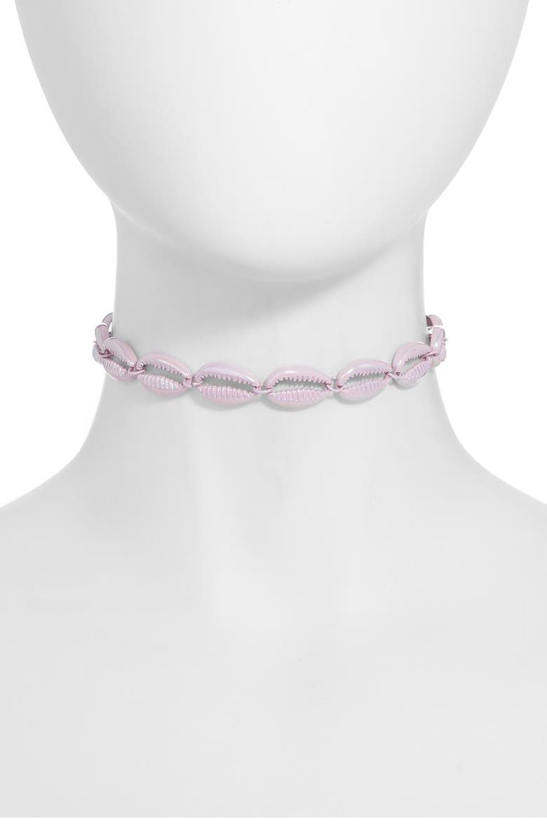 8 Other Reasons Cindy XL Shell Choker, Main, color,