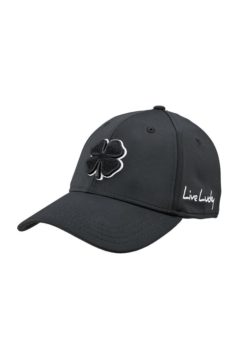 Premium Clover 2 Hat, Alternate, color, Black
