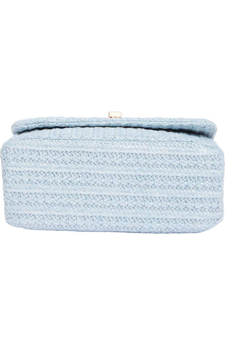 ALDO Adwiegan Woven Crossbody Bag, Alternate, color, Blue