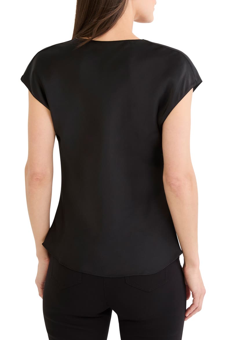 Day Gloss Drape Neck Top, Alternate, color, BLACK ONYX