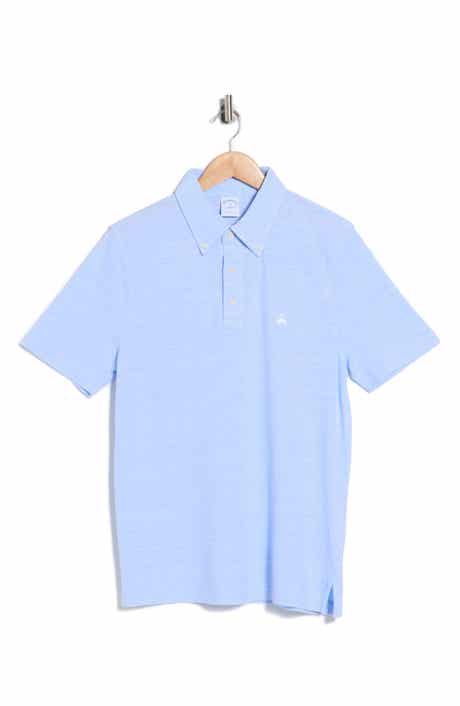 Brooks Brothers Cotton & Linen Blend Oxford Piqué Knit Polo