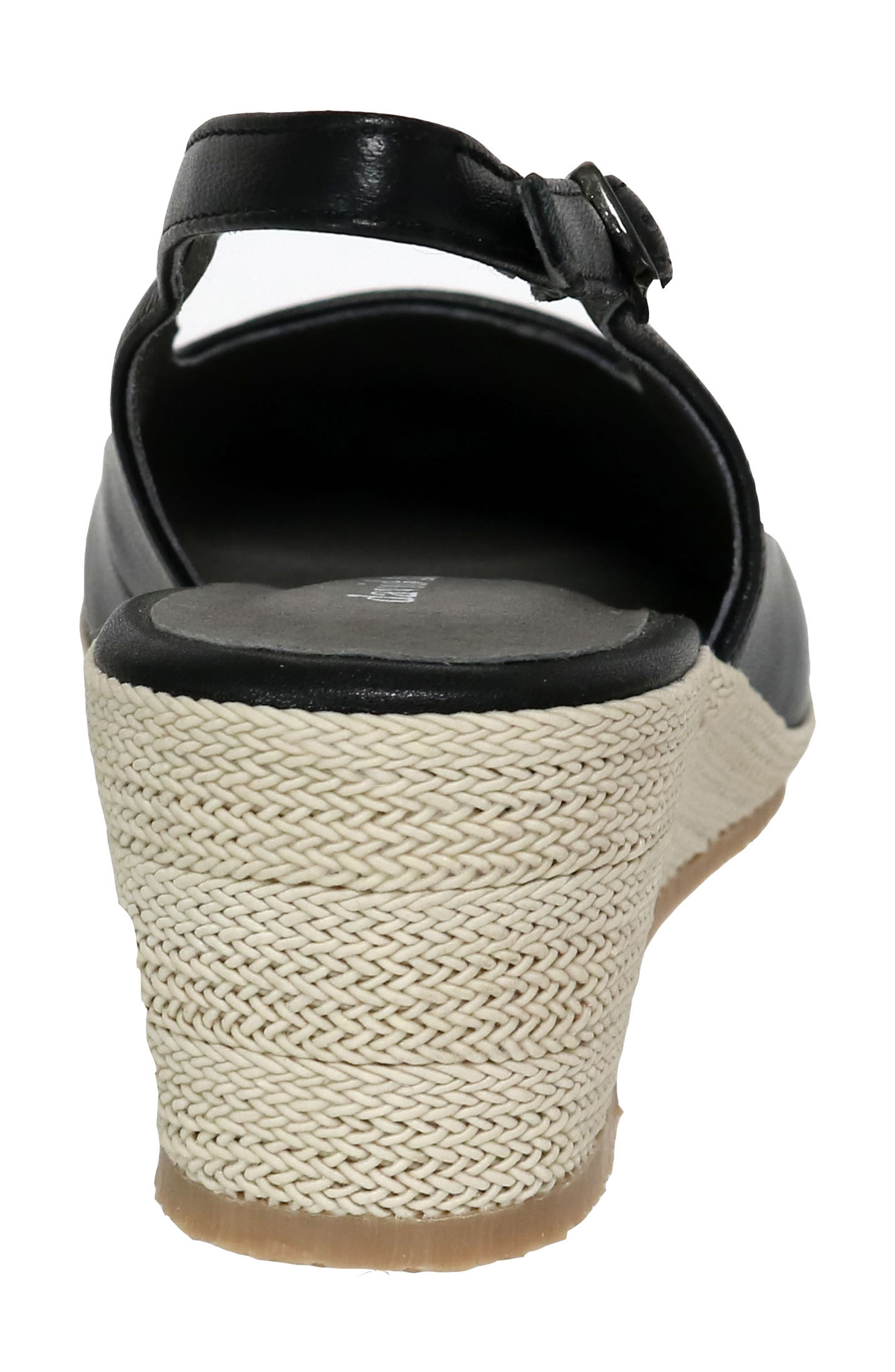David Tate Sheyla Slingback Wedge Pump, Alternate, color, Black