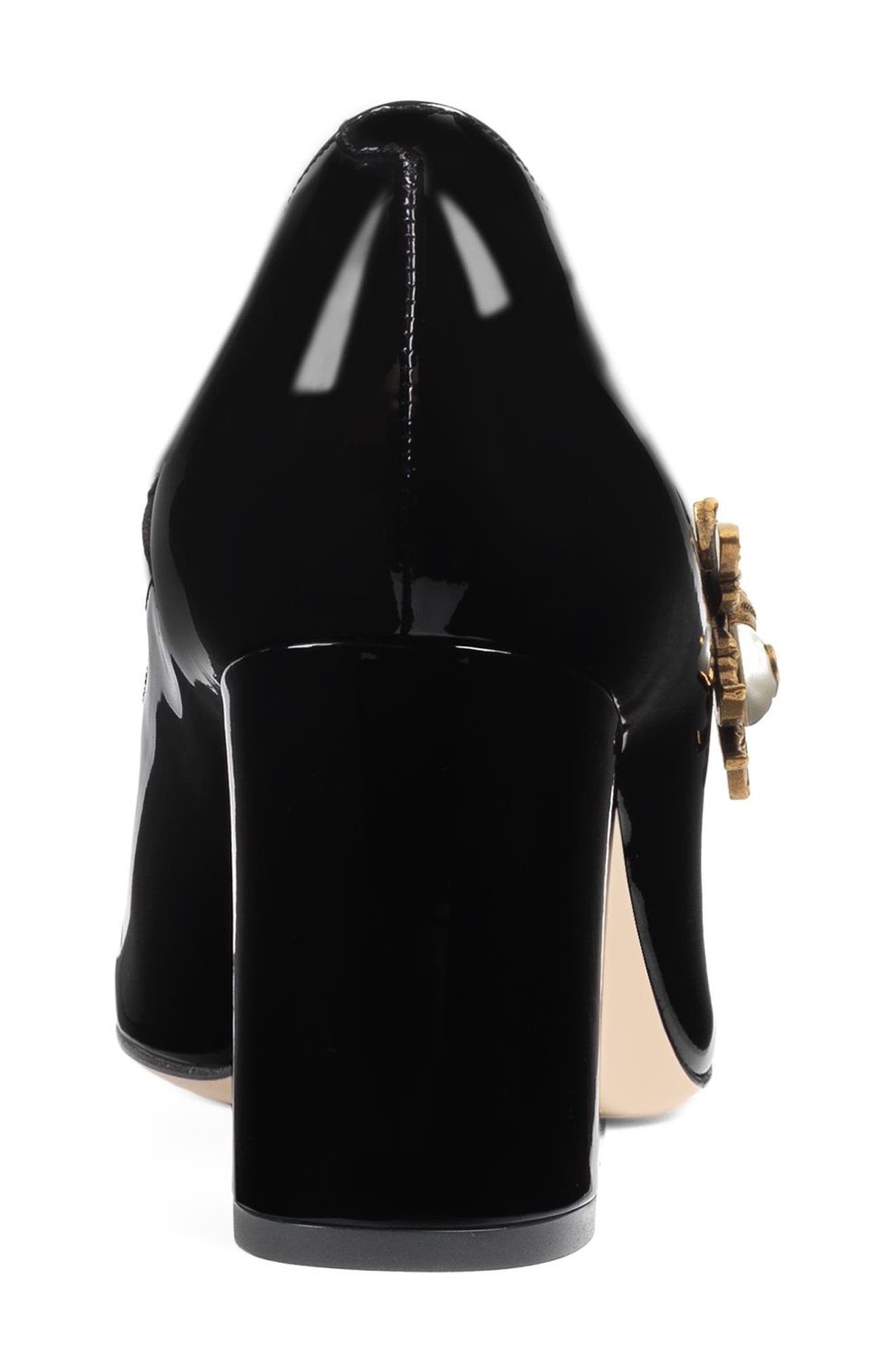 Gucci Lois Bee Mary Jane Pump, Alternate, color, 