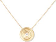 Campbell + Charlotte Evolve Small Disk Pendant Necklace