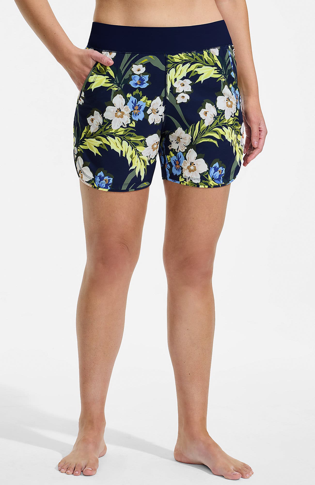 selected Deep Sea/Blue Floral Tropic