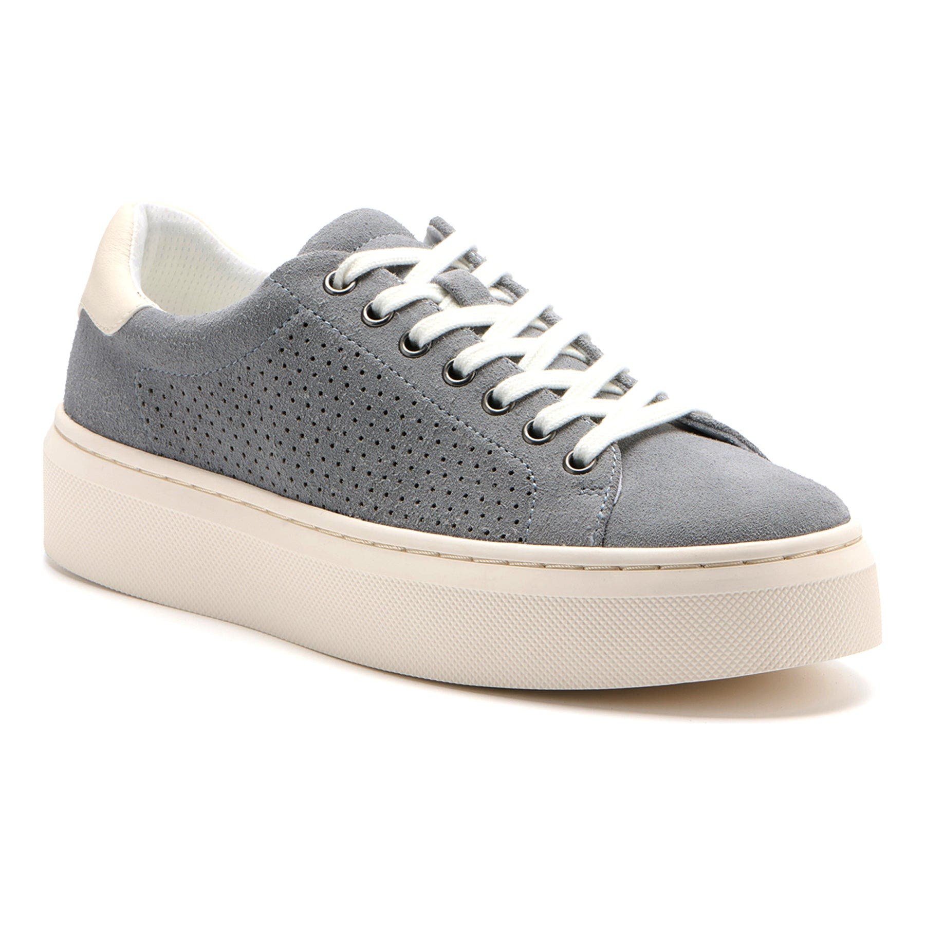  Dark Grey Suede Perforated