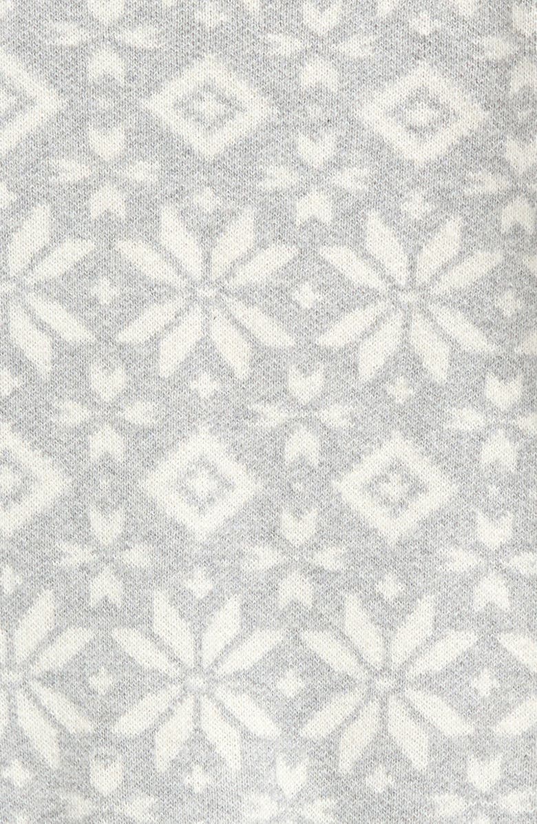 Nordstrom Jacquard Cotton Sweater Romper, Alternate, color, 