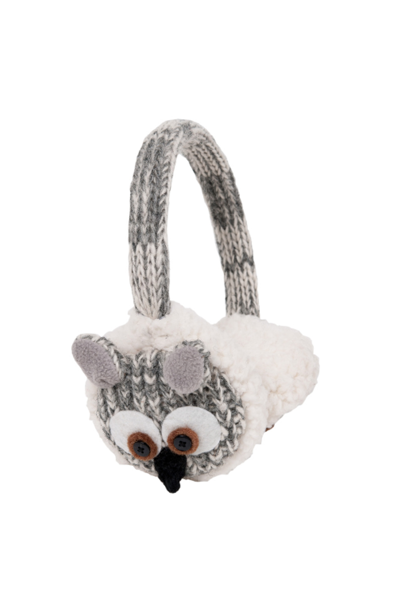 Nirvanna Designs Panda Earmuffs, Main, color, White