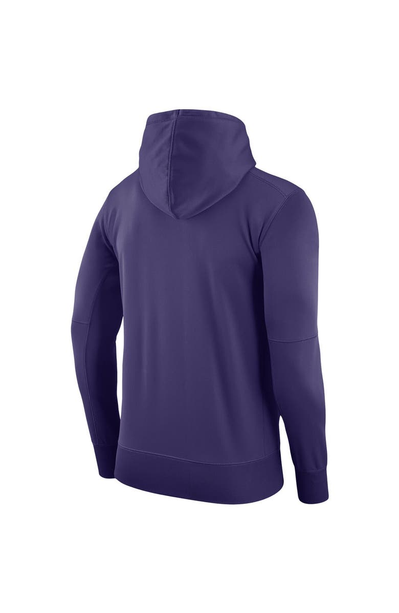 Nike Men's Nike Purple LSU Tigers Performance Pullover Hoodie, Alternate, color,