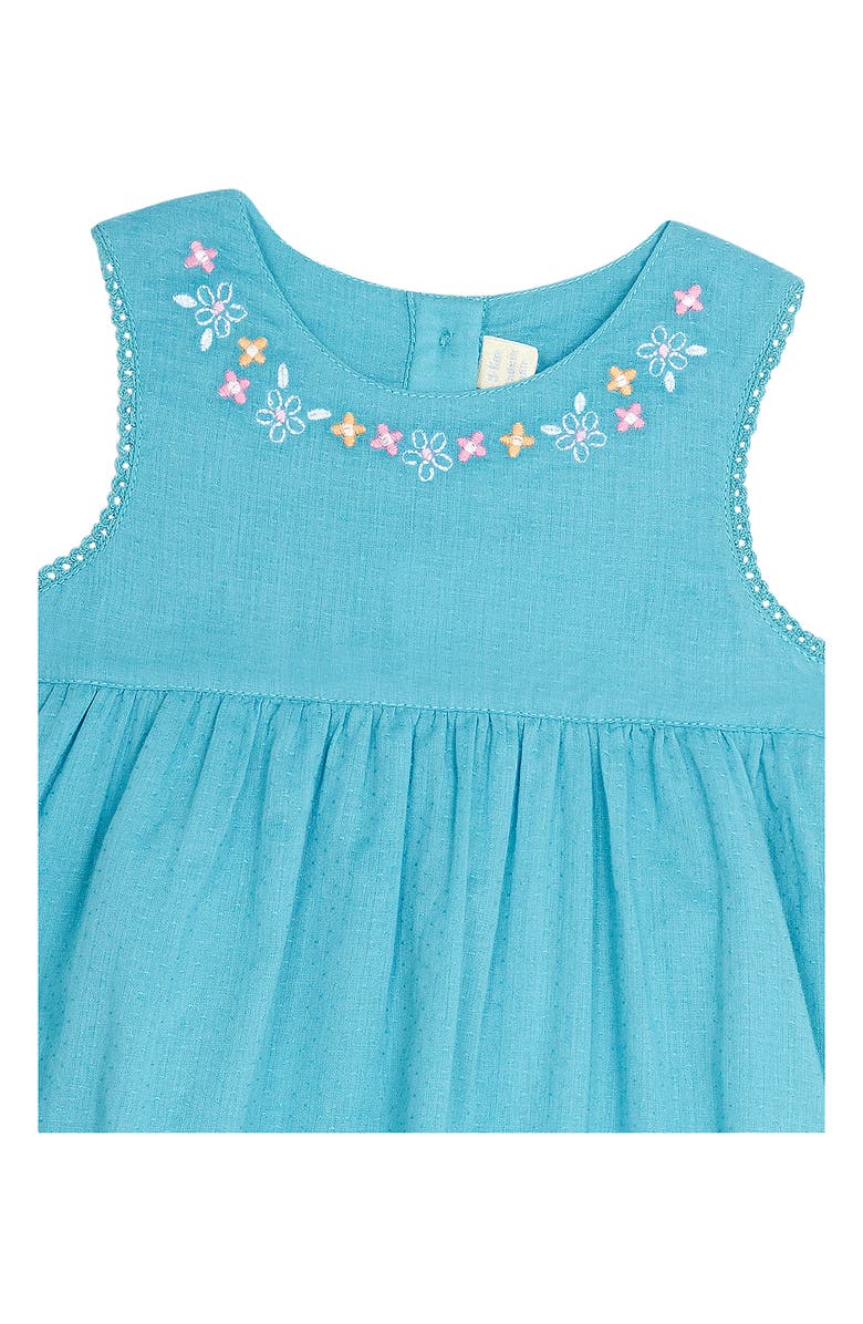 JOJO MAMAN BEBE Jungle Animals Embroidered Dress, Alternate, color, 