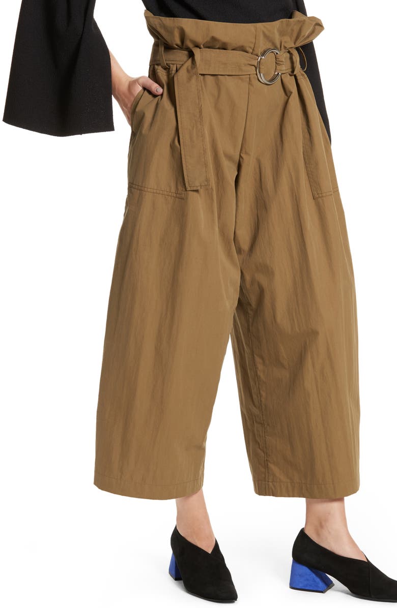 Rejina Pyo Tilly Belted Paperbag Pants, Alternate, color,