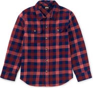 Tea Collection Flannel Button Up Shirt