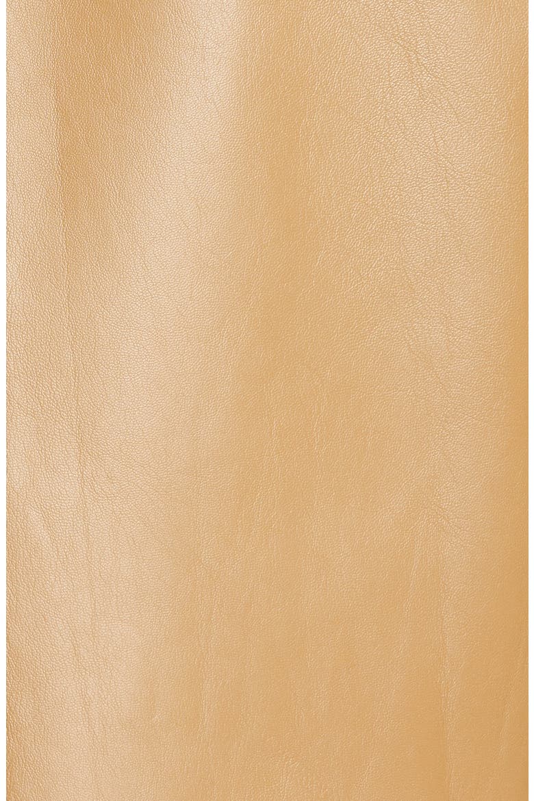 Tomasa Leather Jacket, Alternate, color, CAMMELLO