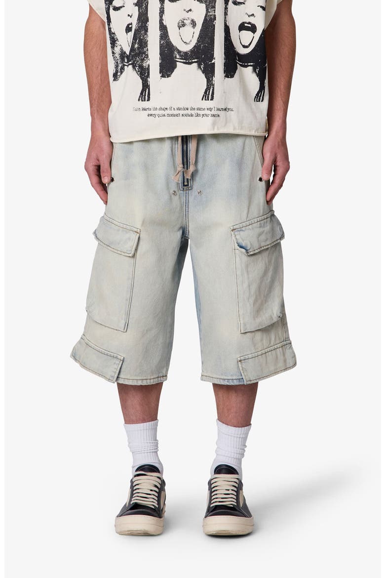 Rave Cargo Shorts, Main, color, VINTAGE BLUE