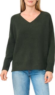 Halogen® V-Neck Sweater