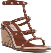 Valentino Garavani Rockstud Espadrille Sandal
