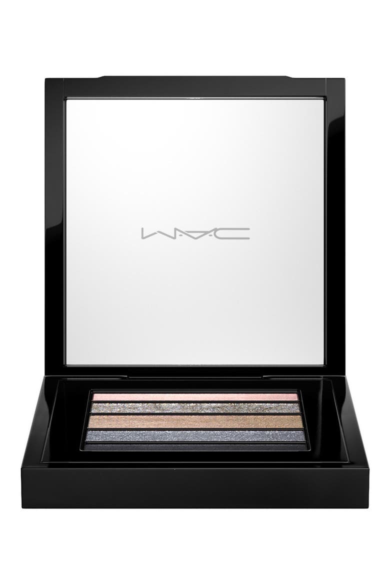 MAC 'Veluxe Pearlfusion' Shadow Palette, Alternate, color, SMOKELUXE