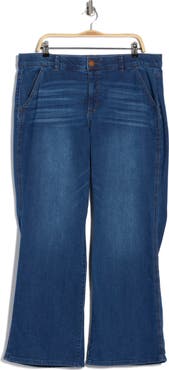 Democracy Soution Skyrise Double Side Flare Jeans