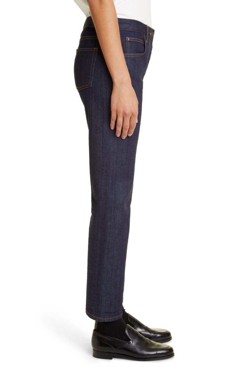 The Row Riaco Selvedge Straight Leg Jeans, Alternate, color,