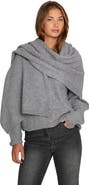 Belle & Bloom Wrap Me Up Scarf Sweater
