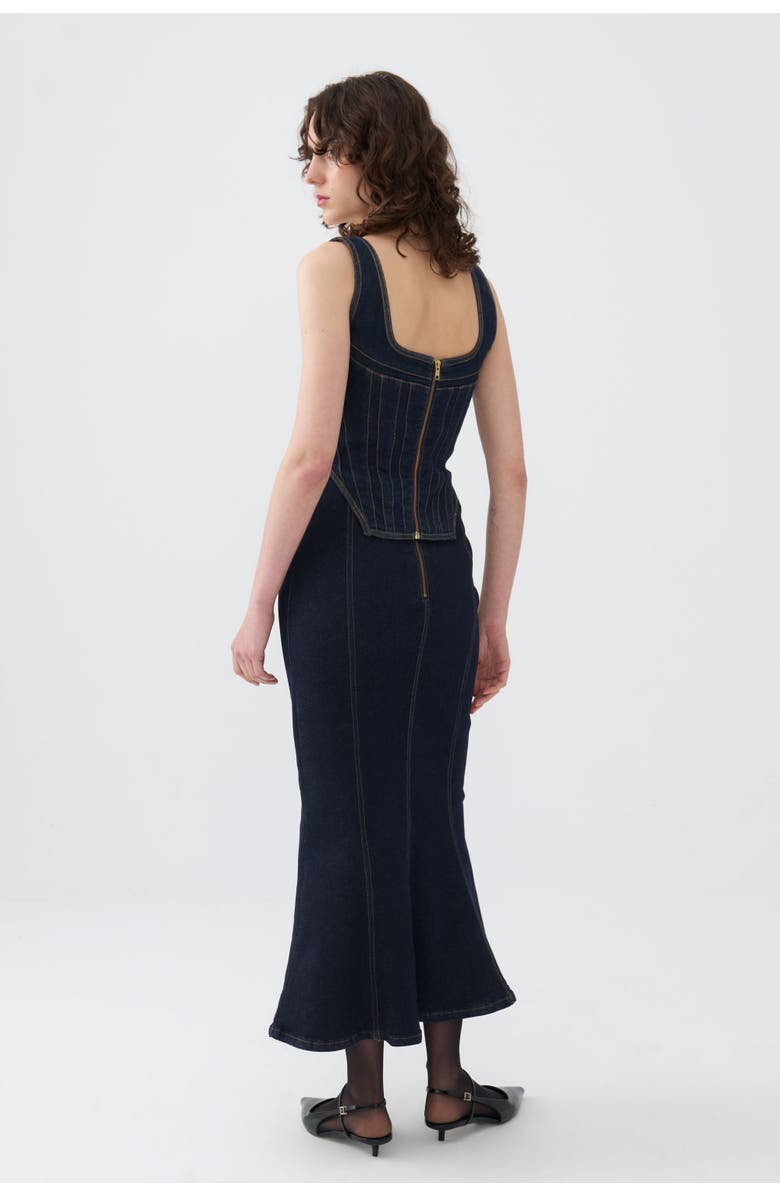 Nocturne Maxi Mermaid Skirt, Alternate, color, 