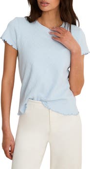 NZT by NIC+ZOE Geometric Lace T-Shirt