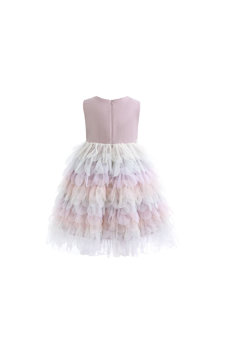 Mimi Tutu Multi Ruffle Layla Dress, Alternate, color, Purple