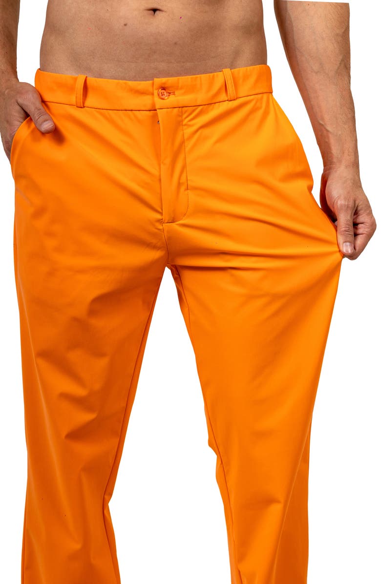Maceoo All Day Straight Leg Pants, Alternate, color, Orange