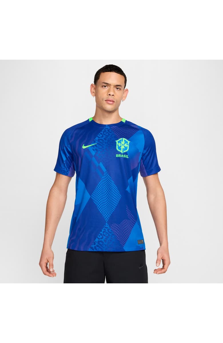 Nike Men's Nike Blue Brazil Women's National Team 2025/26 Away Replica Jersey, Alternate, color, Blue
