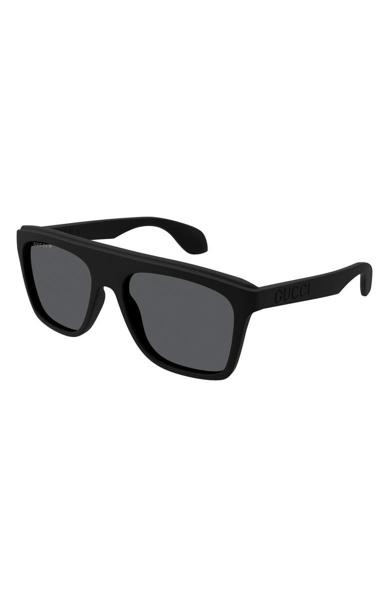 Gucci 57mm Square Sunglasses, Alternate, color,