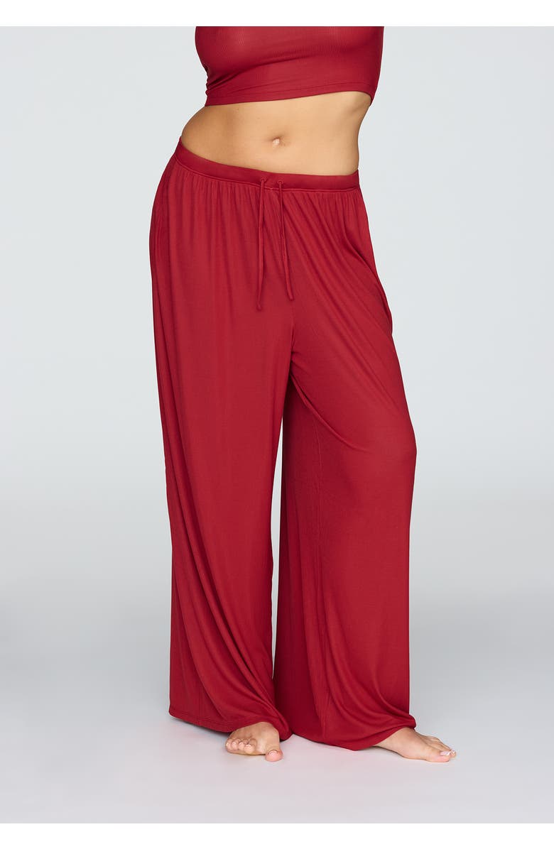 CUUP The Drawstring Pant, Alternate, color, Scarlet