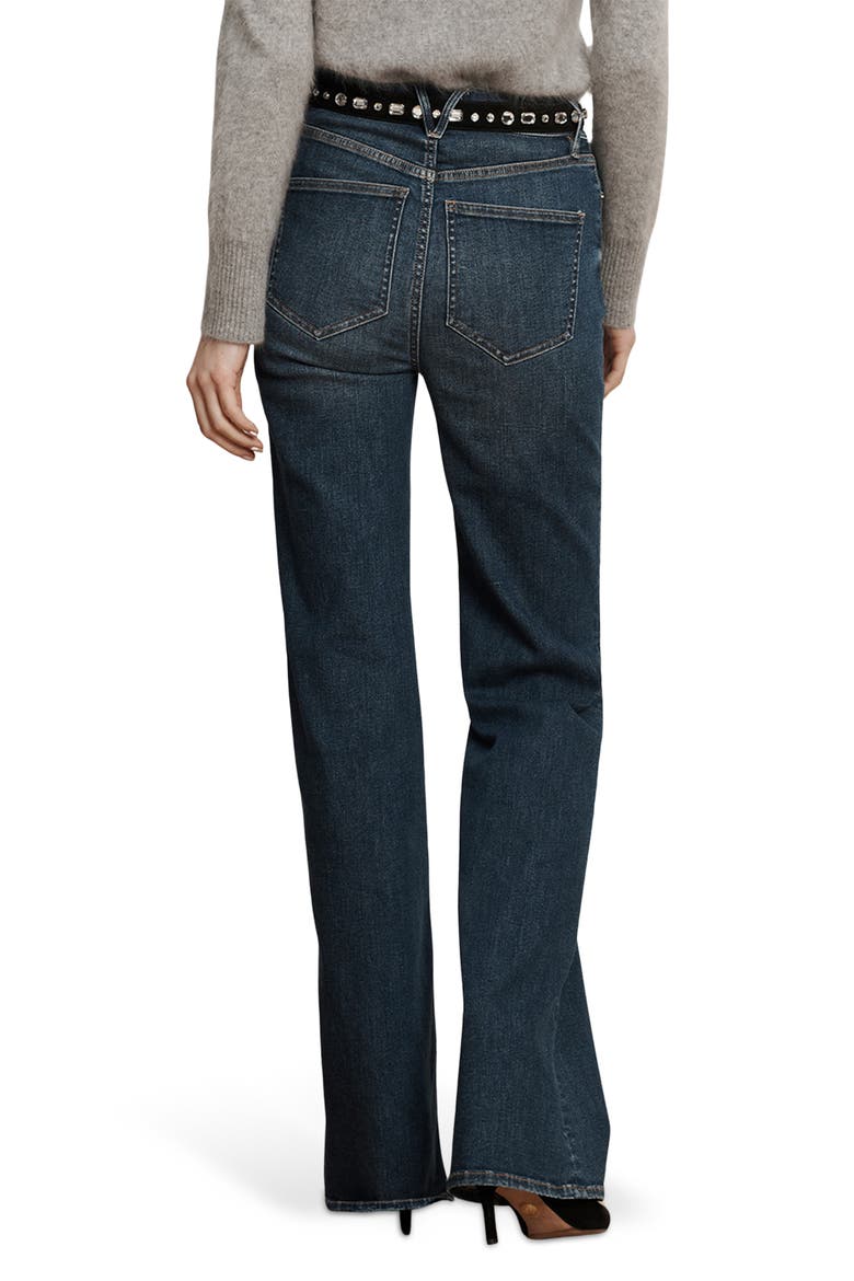 Crosbie High Waist Slim Wide Leg Jeans, Alternate, color, CITY LIGHTS