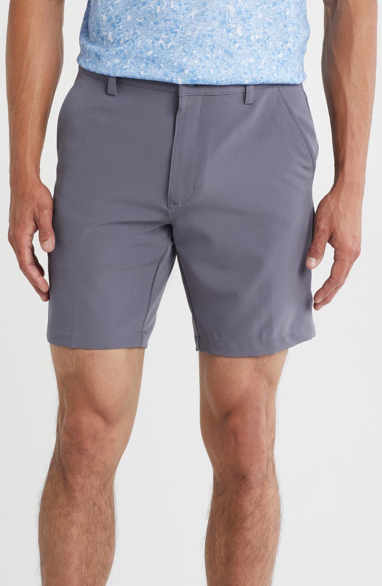 Greg Norman Stance Golf Shorts, Main, color, Thunder