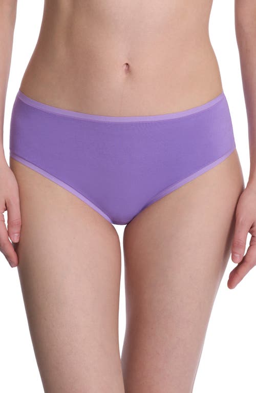 Natori Bliss Bare Cotton High Cut Briefs
