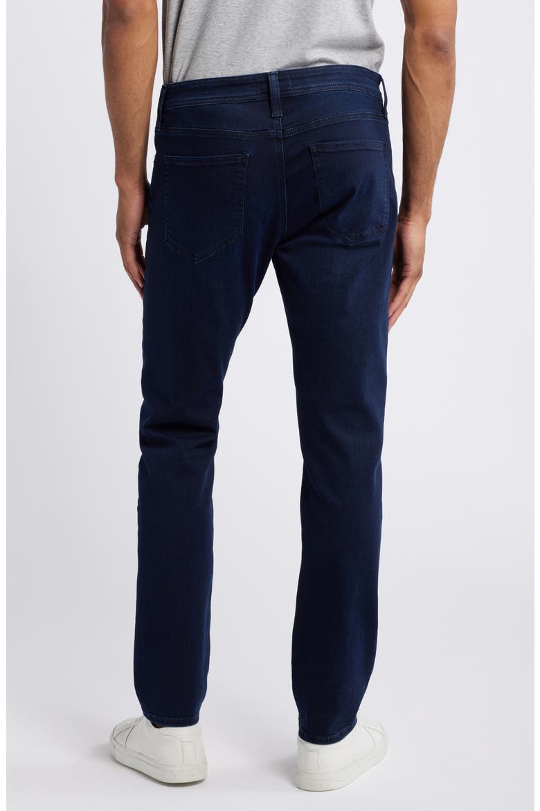 Slim Straight Leg Jeans, Alternate, color, DK MIDNT INDIGO