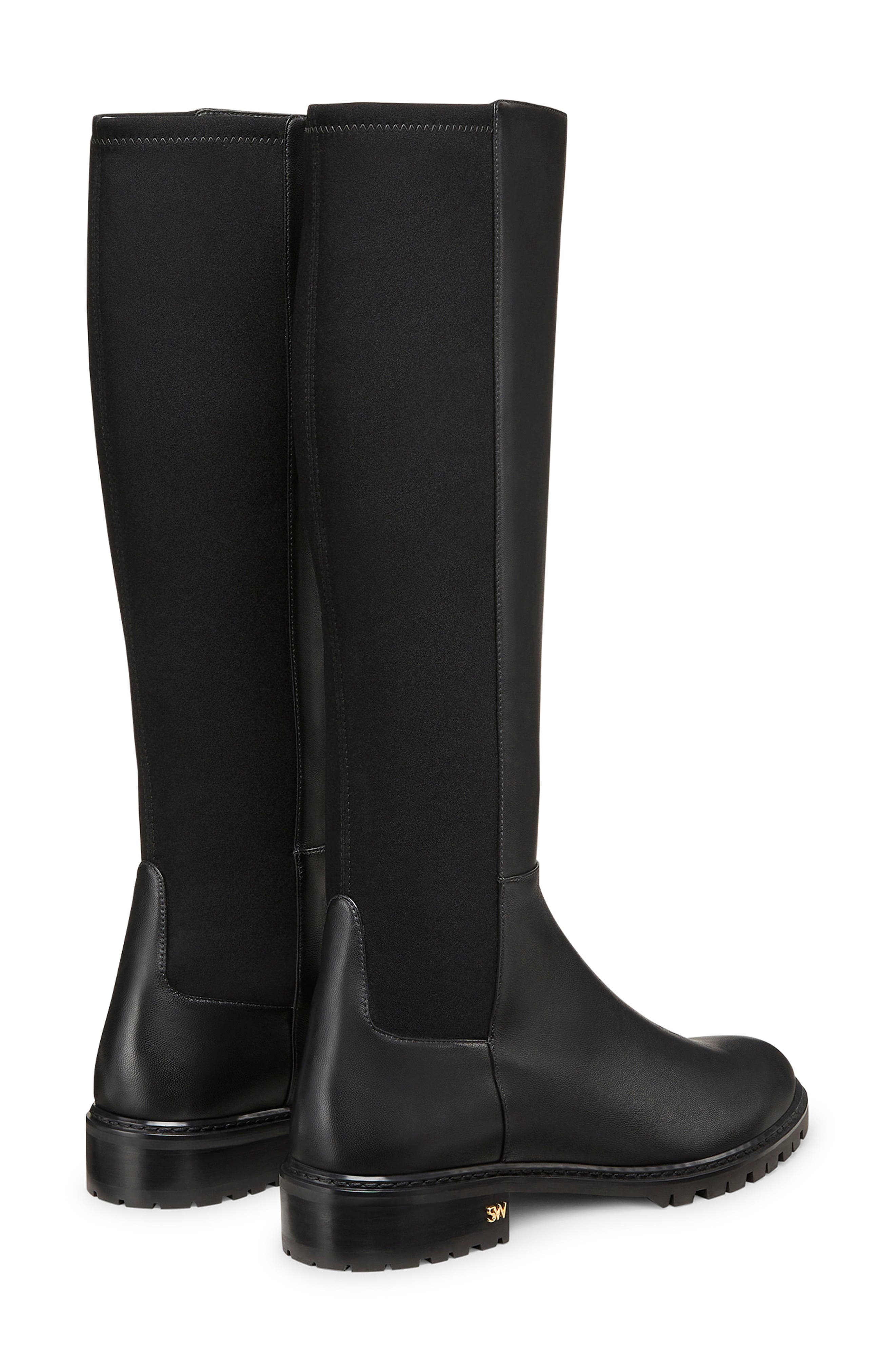 Stuart Weitzman City Knee High Boot, Alternate, color, Black