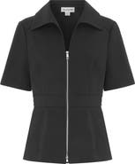 ALIGNE Cecile Zip Front Top