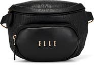 ELLE Wayfarer 1.8L Vegan Leather Monogram Sling