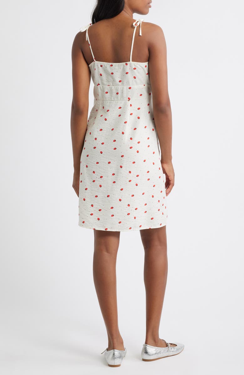 VERO MODA Odette Sleeveless Dress, Alternate, color, Snow White Detail